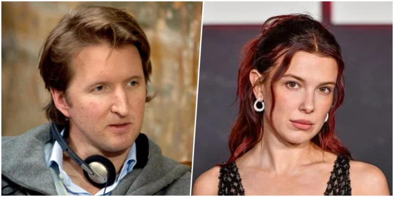 Millie Bobby Brown em evento promocional ligada ao filme Nineteen Steps