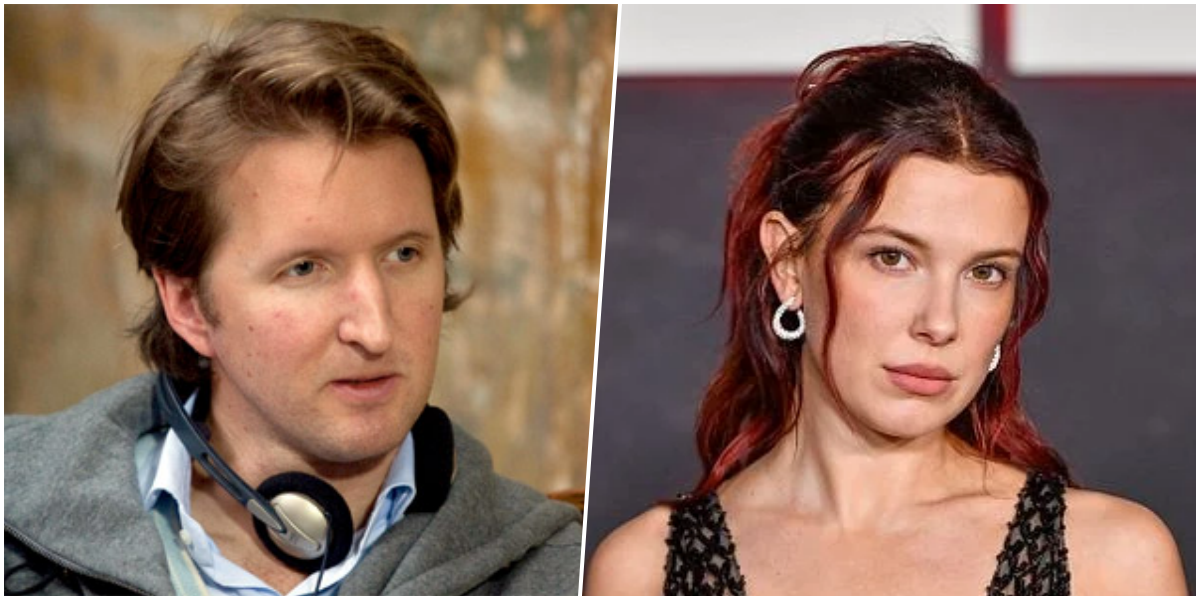 Millie Bobby Brown em evento promocional ligada ao filme Nineteen Steps