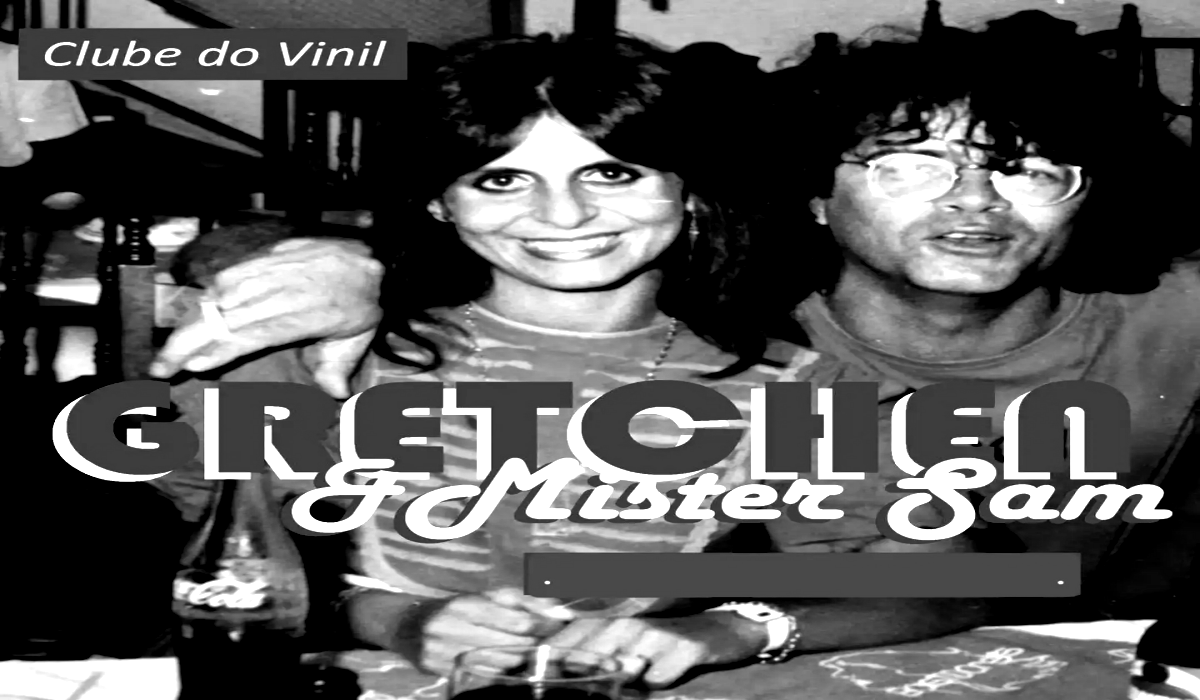 O icônico produtor musical Mister Sam em registro de estúdio; ele foi o responsável pelos maiores sucessos de Gretchen.