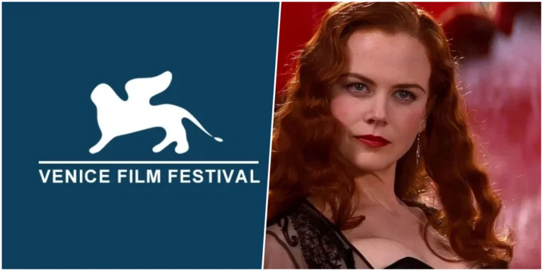 Nicole Kidman sentada durante painel do evento History Talks na Filadélfia.