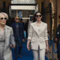 O Diabo Veste Prada 2, Meryl Streep e Anne Hathaway em cena do trailer do filme, contexto de moda e luxo