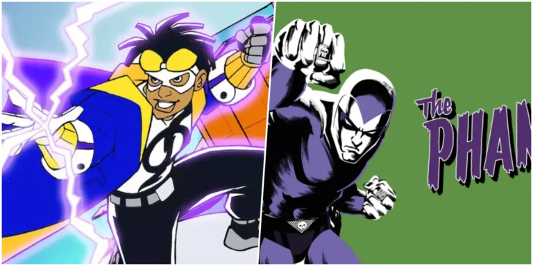 A (esquerda) Super Choque e a (direita) o Fantasma.