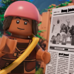 One Piece em versão LEGO com os Chapéus de Palha reunidos em cena animada da Netflix
