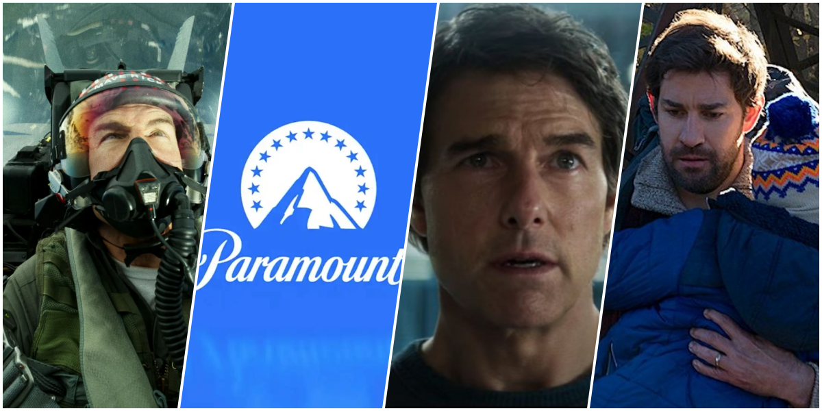 Cena de Top Gun Maverick um dos filmes em destaque no Paramount+