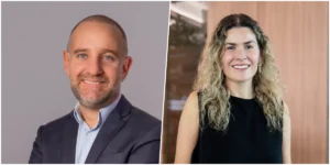 Paloma Alvarez a esquerda e a direita Adrien Muselet
