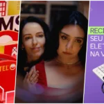Logotipo do prêmio O Melhor Comercial do Brasil em destaque nos estúdios do SBT