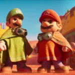 Cena de Super Mario Galaxy O Filme com Mario em aventura espacial