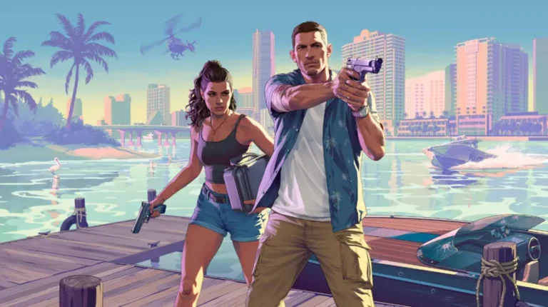 Logo da Take-Two Interactive, empresa responsável pela franquia GTA, que realizou cortes na equipe de IA