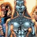 Imagem promocional de The Authority da DC Studios com equipe de personagens do universo dos quadrinhos