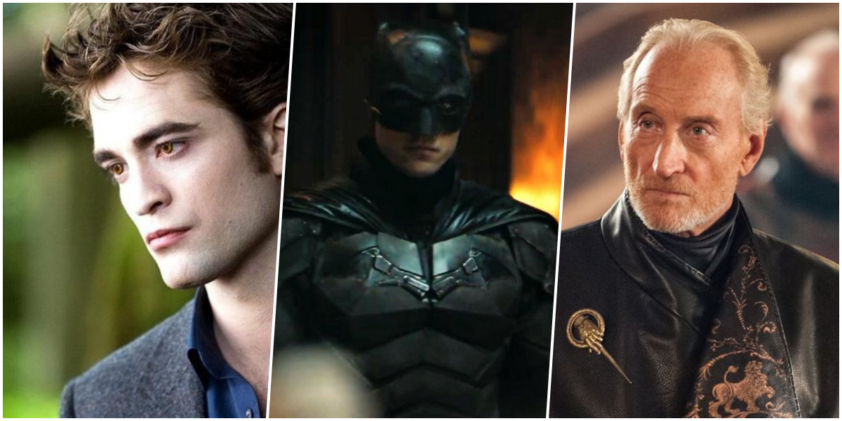 Charles Dance em evento oficial de divulgação da DC Studios.