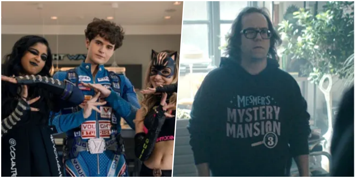 Ely Henry, Maitreyi Ramakrishnan, Dylan Colton e Emma Elle Paterson