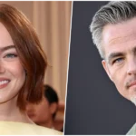 Emma Stone e Chris Pine em cena de comédia romântica The Catch produção da Universal