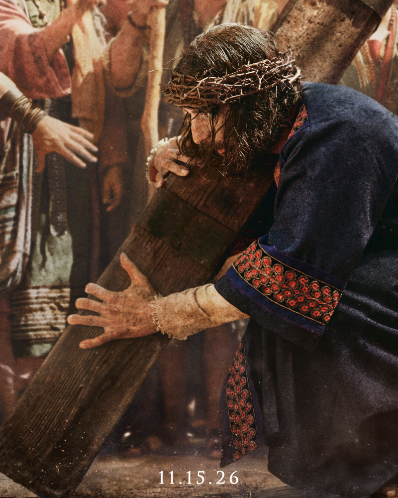 Imagem promocional da 6ª temporada de The Chosen anunciando estreia no Prime Video