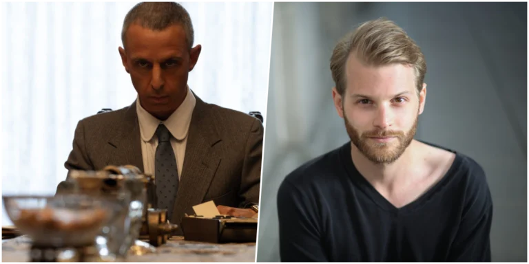 Cena de produção cinematográfica com Jeremy Strong em projeto The Passenger dirigido por Magnus von Horn e vendido pela FilmNation