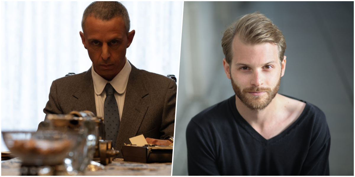 Cena de produção cinematográfica com Jeremy Strong em projeto The Passenger dirigido por Magnus von Horn e vendido pela FilmNation