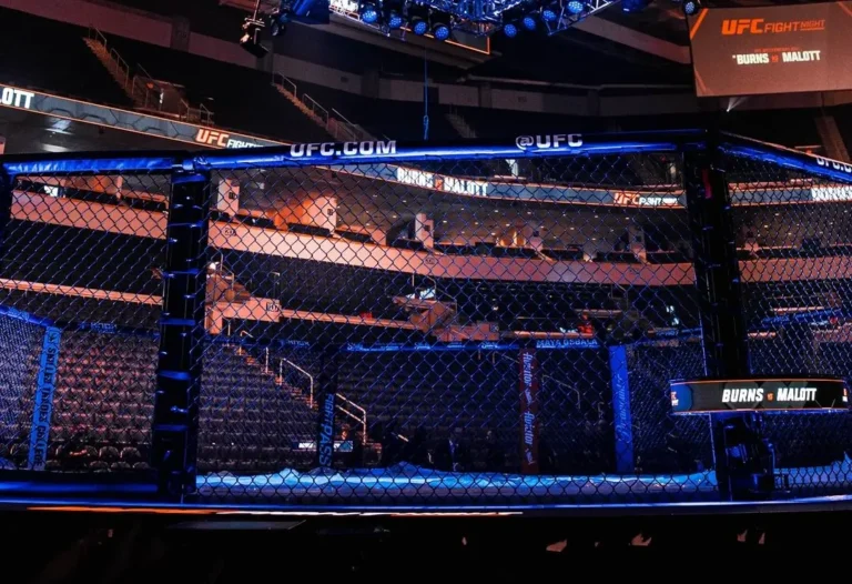 Lutadores Aljamain Sterling e Youssef Zalal em posição de combate