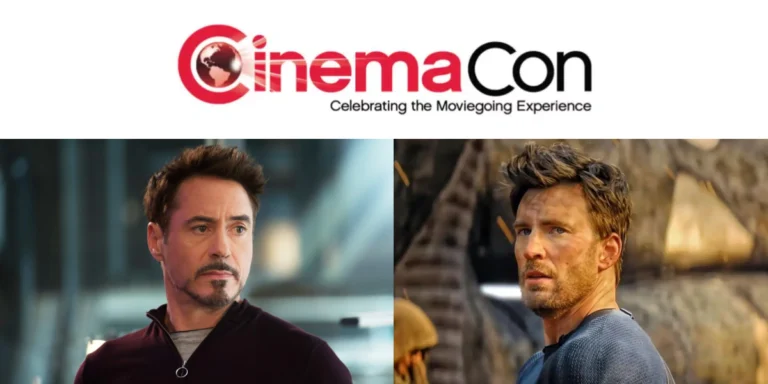 Robert Downey Jr. (à esquerda) e Chris Evans (à direita).