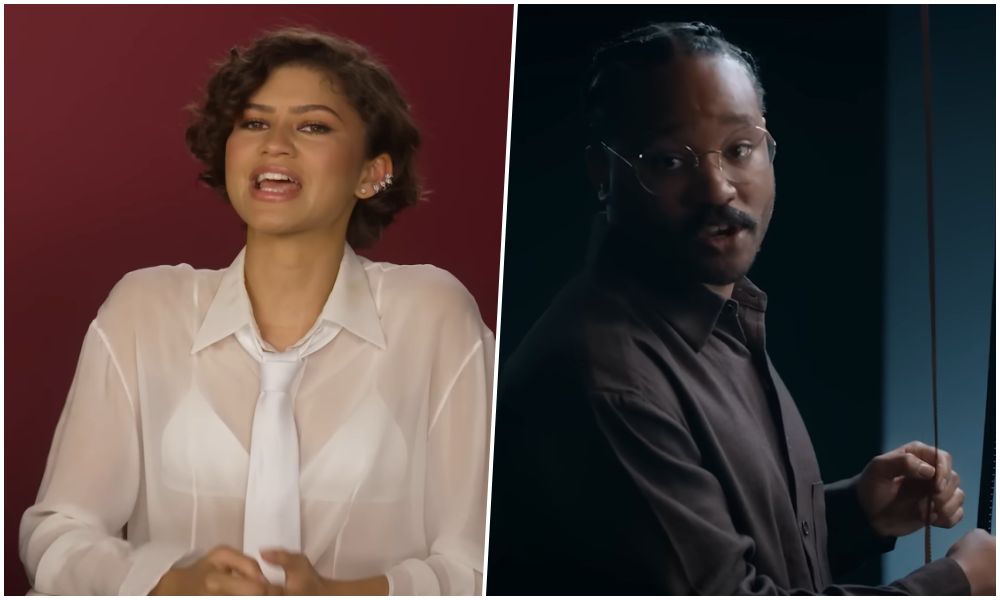 Zendaya durante entrevista comentando desejo de trabalhar com Ryan Coogler