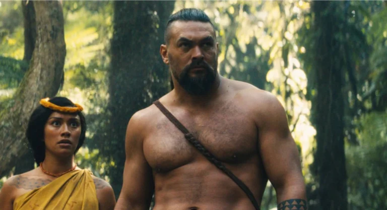 Jason Momoa em entrevista sobre o futuro da série Chefe de Guerra da Apple TV+.