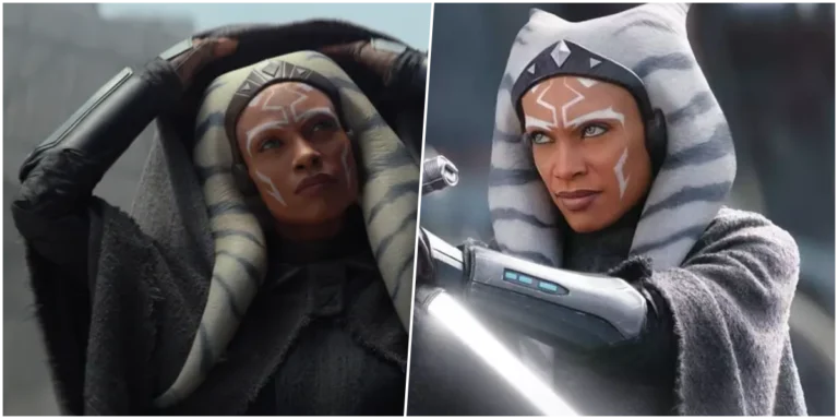 Rosario Dawson durante anúncio da segunda temporada de Ahsoka para o Disney+