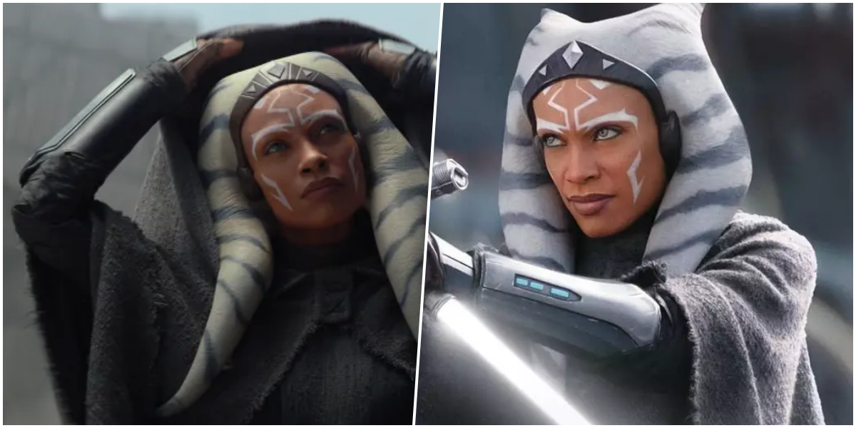 Rosario Dawson durante anúncio da segunda temporada de Ahsoka para o Disney+