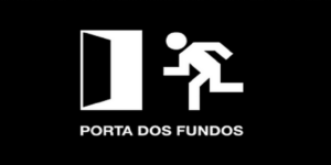 Tino Marcos e equipe do Porta dos Fundos no projeto “Aquele Campeonato” durante cobertura alternativa da Copa do Mundo no YouTube.