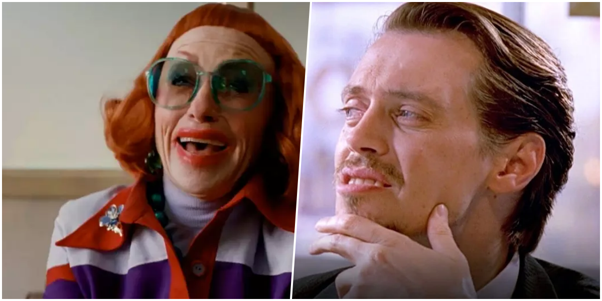 Steve Buscemi em evento de divulgação do reboot de Arquivo X produzido para o Hulu.