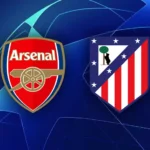 Arsenal e Atlético de Madrid se enfrentam na semifinal da Champions League no Emirates Stadium.