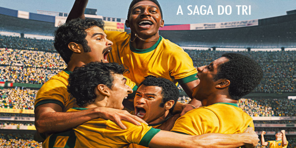 Trailer de Brasil 70: A Saga do Tri recria a campanha do tricampeonato da seleção na Copa de 1970.