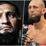 Demetrious Johnson comentando em vídeo sobre Khamzat Chimaev após luta no UFC 328.