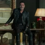 Lauren Cohan e Jeffrey Dean Morgan em “The Walking Dead: Dead City”, série da AMC exibida no Festival de Monte-Carlo 2026.