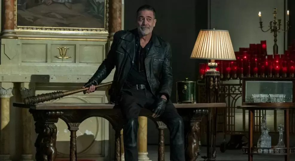 Lauren Cohan e Jeffrey Dean Morgan em “The Walking Dead: Dead City”, série da AMC exibida no Festival de Monte-Carlo 2026.