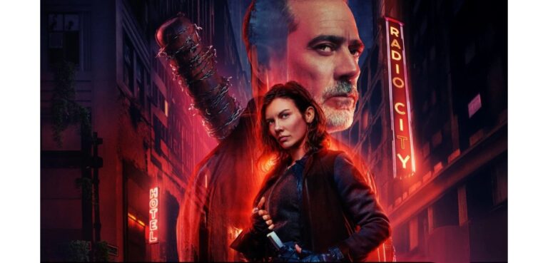 Maggie e Negan em cena de The Walking Dead: Dead City antes da estreia da terceira temporada.