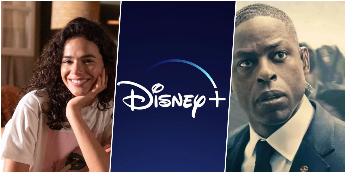 Catálogo da Disney+ com destaque para séries em exibição na plataforma em maio de 2026.