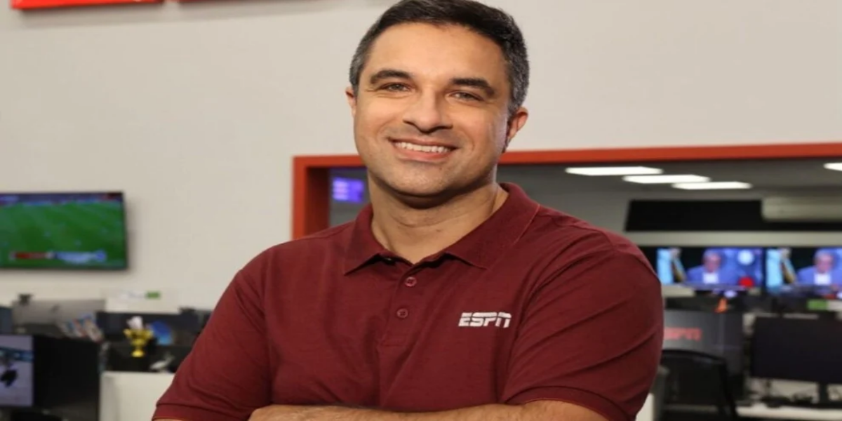 Narrador Fernando Nardini é anunciado pela CazéTV após deixar a ESPN para a cobertura da Copa do Mundo.