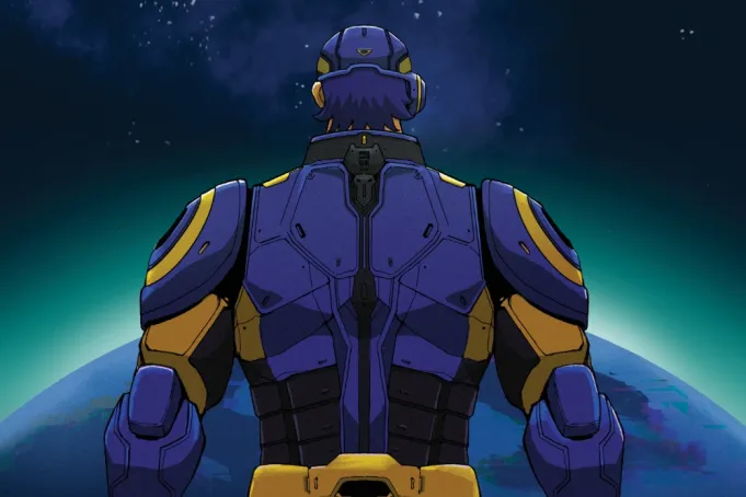 GalaXic Baseball League transforma jogadores reais da MLB em personagens de mangá de ficção científica.