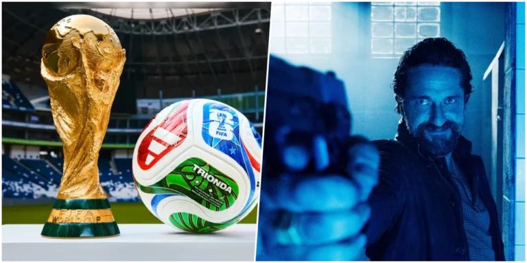 Gerard Butler interpreta atirador de elite em thriller sobre ameaça durante final de Copa do Mundo.