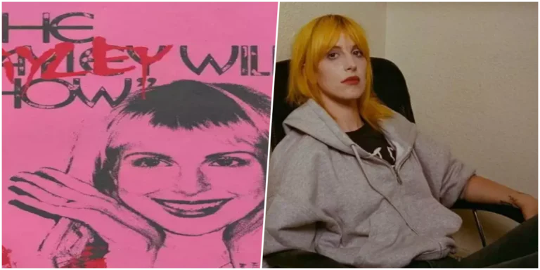 Hayley Williams durante divulgação da turnê The Hayley Williams Show no Brasil.