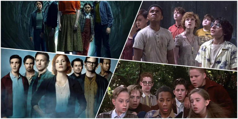Cidade de Derry envolta em atmosfera sombria com Pennywise em destaque na franquia IT
