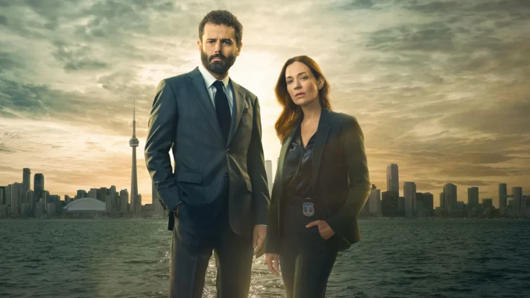 Luke Kirby em cena de Law & Order Toronto: Criminal Intent.