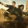 Melissa McBride aparece em destaque como Carol Peletier no universo de The Walking Dead durante produção de The Walking Dead: Daryl Dixon.