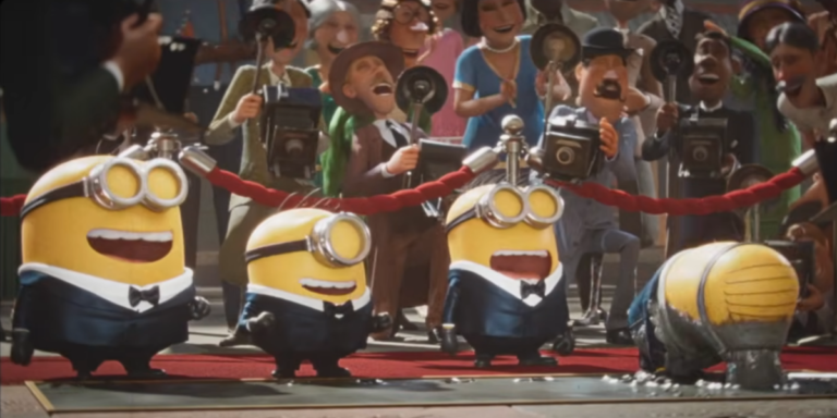 Cena de “Minions & Monstros” mostra a nova aventura dos Minions ambientada na década de 1920, exibida no Festival de Annecy 2026.