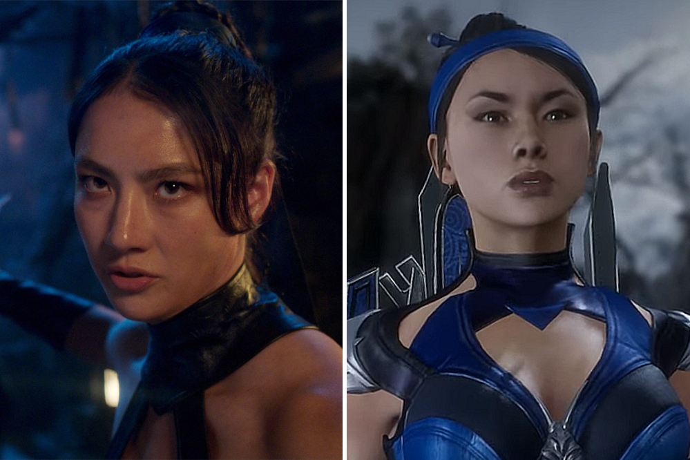 Kitana, filha de Jerrod, descobre sua origem e muda de lado durante o torneio Mortal Kombat 2.