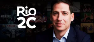 Eric Schrier da Disney durante evento do Rio2C 2026 sobre streaming e produção global.
