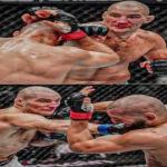 Sean Strickland derrota Khamzat Chimaev no UFC 328 e conquista o cinturão dos pesos-médios.