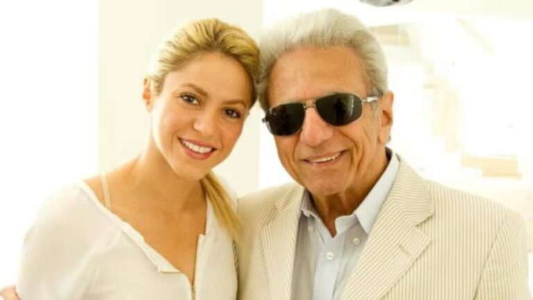 Shakira antes de show no Rio após mal-estar do pai William Mebarak