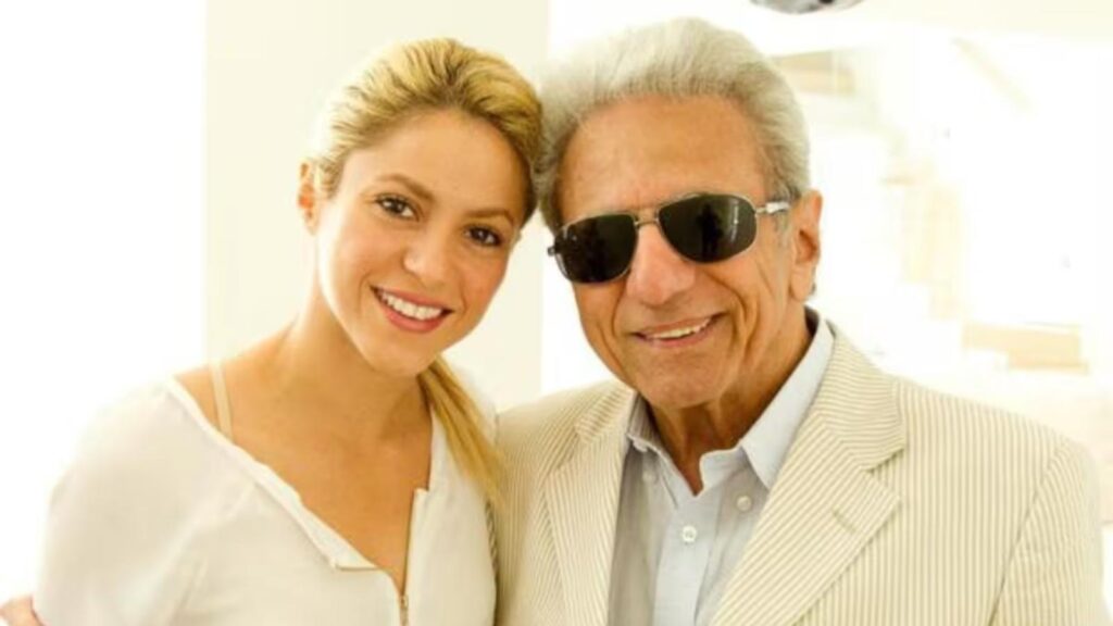 Shakira antes de show no Rio após mal-estar do pai William Mebarak