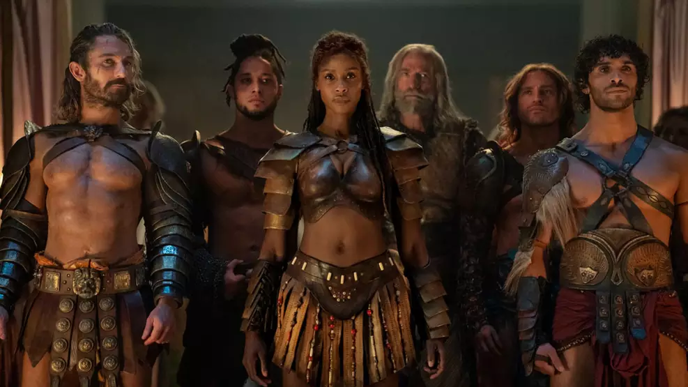 spartacus-house-of-ashur-cancelada-starz Spartacus: House of Ashur é cancelada pela Starz após uma temporada e pode ser negociada para outras plataformas.