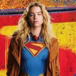 Elenco de Supergirl durante turnê de divulgação do filme da DC Studios no Rio de Janeiro