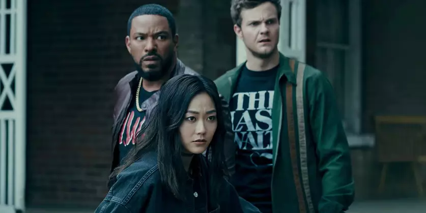Karen Fukuhara como Kimiko em cena da temporada final de The Boys.
